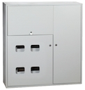 Щит этажный ЩЭ 4кв. навесной (945х880х220) IP31 EKF Basic