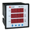 VM-D963 цифровой на панель (96х96) трехфазный EKF  