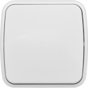 Минск Выключатель 1-клавишный ОП 10А белый Basic