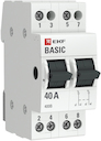 Трехпозиционный переключатель 2P 40А EKF Basic