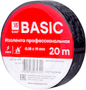 Изолента класс А (профессиональная) (0,18х19мм) (20м.) черная PROxima
