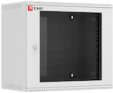 Шкаф телекоммуникационный настенный 9U (600х350) дверь стекло, Astra A серия Basic