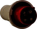 EKF ps-035-63-380 Вилка переносная 035 3Р+РЕ+N 63А 380В IP67 PROxima