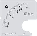 Шкала сменная для A961 20/5А-1,5 EKF PROxima