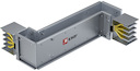 Cекция Z-образная вертикальная 1000 А IP55 AL 3L+N+PE(КОРПУС)