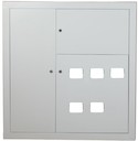 Щит этажный ЩЭ 5 кв. слаботочный отсек слева (1010х950х160) IP31 EKF PROxima