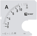 Шкала сменная для A961 10/5А-1,5 EKF PROxima