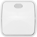 Минск Выключатель 1-клавишный ОП 10А с индикатором белый Basic