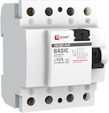 Устройство защитного отключения УЗО ВД-40 4P 63А/300мА (электронное) Basic