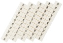 Маркеры для JXB-ST 1,5 с нумерацией 100-150 (10 шт.) PROxima