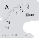 Шкала сменная для A961 15/5А-1,5 EKF PROxima
