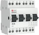 Трехпозиционный переключатель 4P 25А EKF Basic