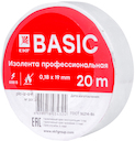 EKF plc-iz-a-w Изолента класс А (профессиональная) (0,18х19мм) (20м.) белая PROxima