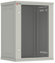 Шкаф телекоммуникационный настенный разборный 15U (600х450) дверь стекло, Astra E серия EKF PROxima