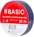 Изолента ПВХ 15мм х 20м класс В (общего применения, синяя)