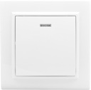 Выключатель 1-кл. СП Минск 10А с индикатором бел. Basic