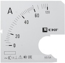 Шкала сменная для A721 60/5А-1,5 EKF PROxima