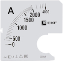 Шкала сменная для A961 2000/5А-1,5 EKF PROxima