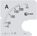 Шкала сменная для A961 200/5А-1,5 EKF PROxima