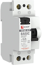 Устройство защитного отключения УЗО ВД-40 2P 16А/30мА (электронное) Basic