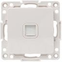Стокгольм Механизм Розетки RJ-45 1-местной белый EKF PROxima