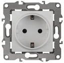 12-2111-01 Эл/ус ЭРА Розетка 2P+E Schuko, 16A-250В, IP20, винт, Эра12, белый