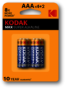 Kodak MAX LR03-4+2BL [K3A-4+2]