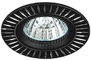 KL31 AL/BK Светильник ЭРА алюминиевый MR16,12V/220V, 50W черный/серебро