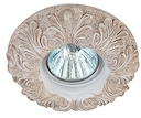 DK78-3 Светильник ЭРА декор гипс  MR16,12V/220V, 50W, круглый ,капучино (50/800)