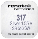 Renata R317 SR516 SR62