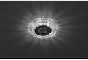 Светильник светодиодный LED DK LD3 SL/WH декор cо светодиодной подсветкой (белый) прозр.