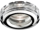 WR3 CH/SL Светильник ЭРА влагозащищенный MR16,12V/220V, 50W  хром/серебро (30/1260)