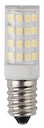 Лампа светодиодная LED 5Вт Т25 2700К Е14 теплый капсула