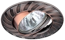 KL7A  SC Светильник ЭРА литой пов. "колесо" MR16,12V/220V, 50W медь (100/1400)