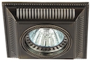 KL61 SB Светильник ЭРА литой  MR16,12V/220V, 50W бронза