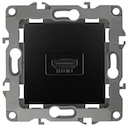 12-3114-05 Эл/ус ЭРА Розетка HDMI, IP20, Эра12, антрацит