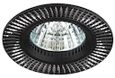 KL32 AL/BK Светильник ЭРА алюминиевый MR16,12V/220V, 50W черный/серебро