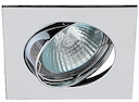 KL2A CH Светильник ЭРА литой квадрат пов. MR16,12V/220V, 50W 50W хром