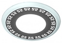 DK LED 12-6 WH Светильник ЭРА светодиодный круглый "белая подсветка" 3+3W