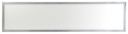 SPL-6-36-6K (S) Офисные св-ки ЭРА Светод. панель IP40 295x1195x8 36Вт 3000Лм 6500K Ra>80 NationStar серебр.