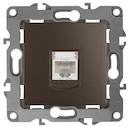12-3107-13 Эл/ус ЭРА Розетка информационная RJ45, IP20, Эра12, бронза