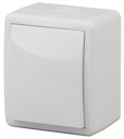 11-1403-01 Эл/ус ЭРА Переключатель IP54, 10АХ-250В, ОУ, Эра Эксперт, белый