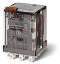 Силовые реле Faston 187 (4.8x0.5мм); AgCdO; 3CO 16A;  220V DC катушка