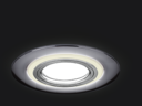 Светильник Gauss Backlight BL140 Кругл. Хром. Gu5.3, 3W, LED 4000K 1/40