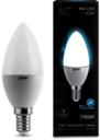 Лампа Gauss LED Candle 4W E14 4100K 1/10/50