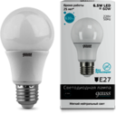 Лампа Gauss LED Elementary A60 6.5W E27 4100K 1/50