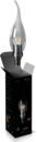 Лампа Gauss LED Candle Tailed Crystal clear  3W E14 2700K 1/10/100
