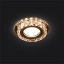 Светильник Gauss Backlight BL039 Кругл. Кристалл/Хром, Gu5.3, LED 2700K 1/40