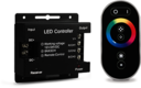 Контроллер для RGB 288W 24А с сенсорным пультом управления цветом (черный)