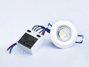 Свет-к Gauss LED  Downlight 1x3W 4100K (61x71 mm) 1/50